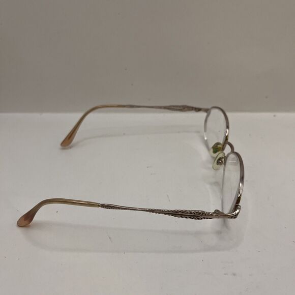 Seiko Eyeglasses Titanium Japan T-C94 Silver Designer Frames Only 50-18-135 - Picture 4 of 6